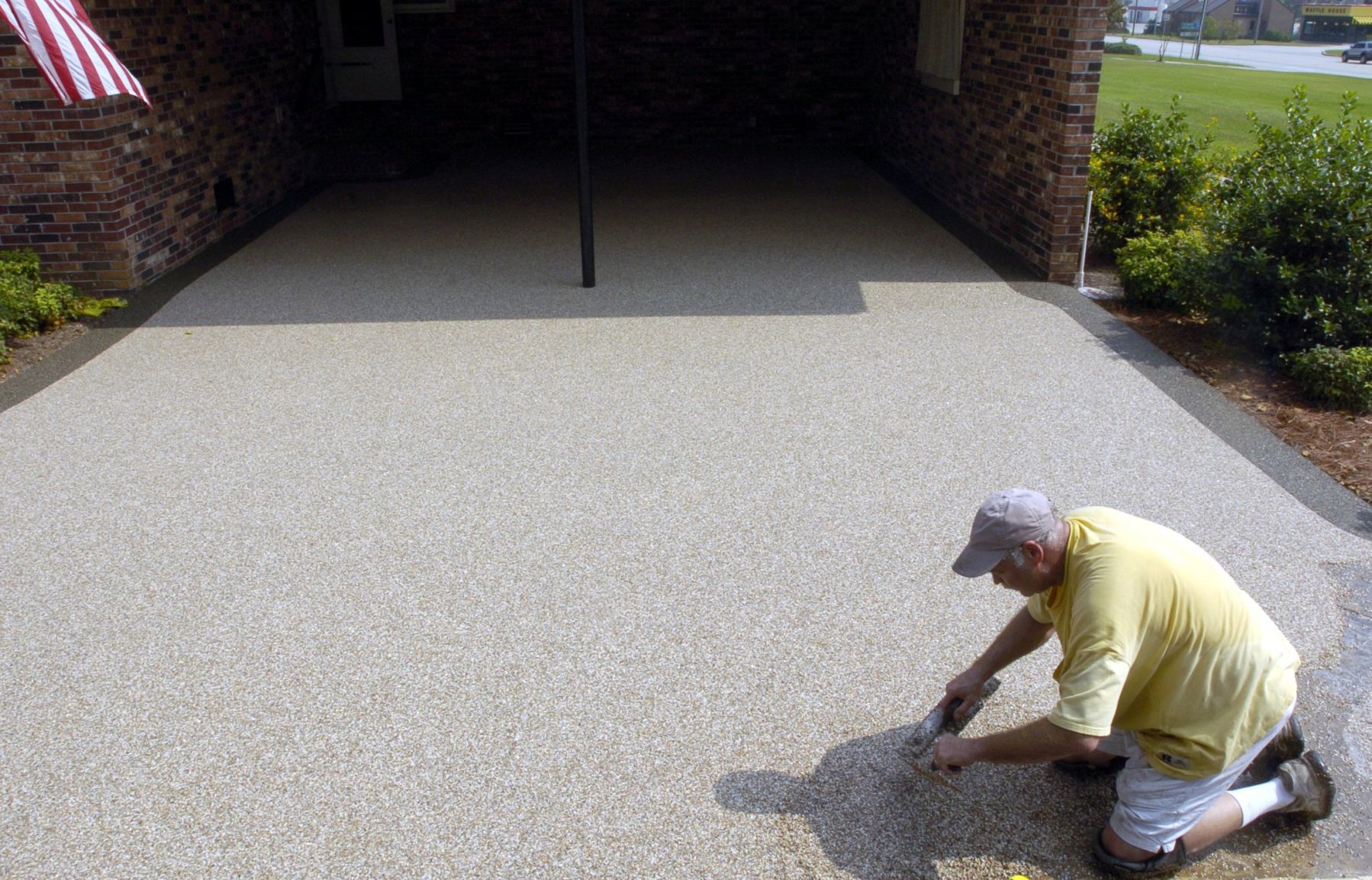 Driveway re-paving